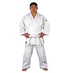 Kimono Judo 450 gr m² Alb Copii