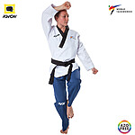 Dobok taekwondo Poomsae Kwon WTF femei