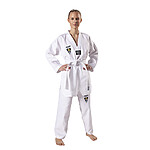 Dobok WTF Taekwondo Startfighter Rever Alb 0